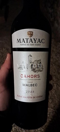 Jihozápad Cahors Matayac 2023