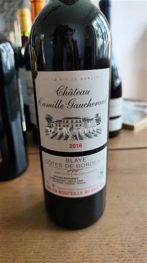 Bordeaux Blaye-Côtes-de-Bordeaux Château Camille Gaucheraud 2016