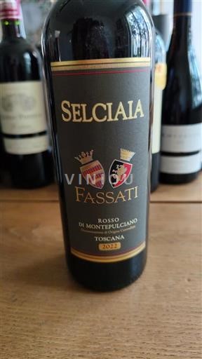 Toskánsko Rosso di Montalcino Fassati Selciaia 2022