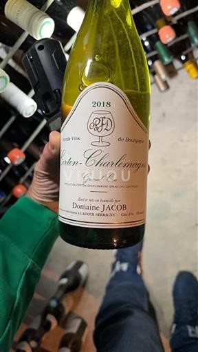 Borgogna Corton-charlemagne Grand Cru Domaine Jacob 2018