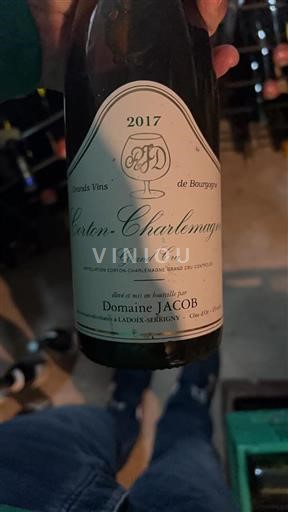 Borgogna Corton-charlemagne Grand Cru Domaine Jacob 2017