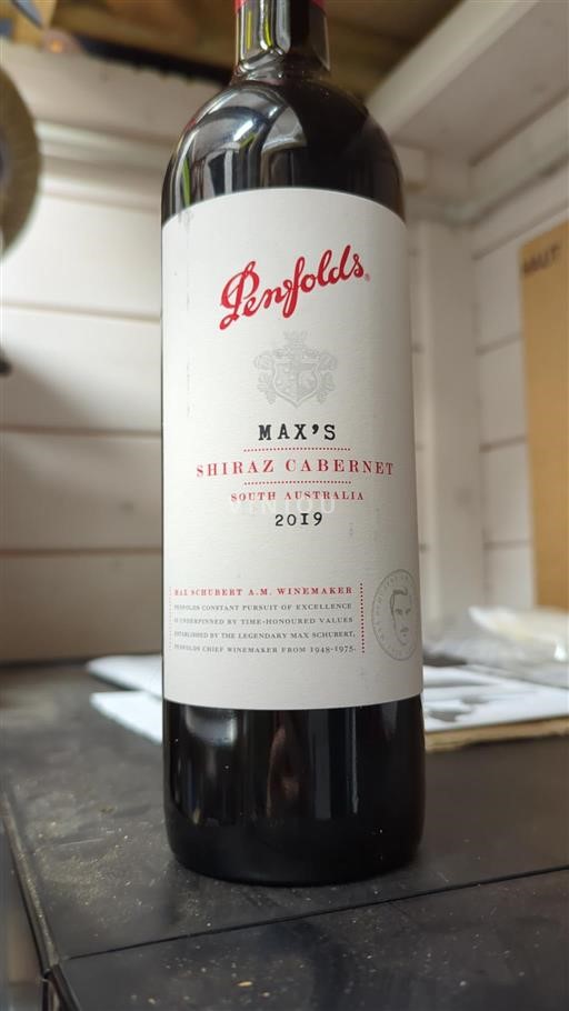 Australia Meridional No especificado Penfolds Max's 2019