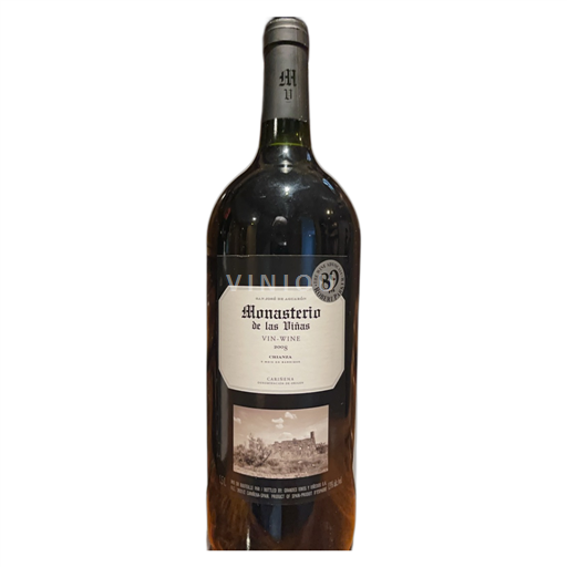 Vin Rouge sec Monasterio de las Viñas 2008 Espagne Aragon Carinena DO