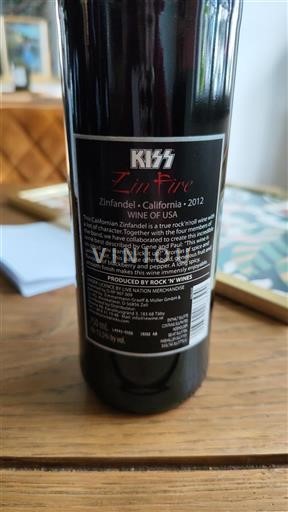 California AVAs Unspecified Rock 'n' Wines Zin Fire 2012