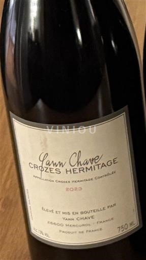 Rhône-dalen Crozes-Hermitage Yann Chave 2022
