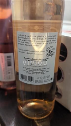 Burdeos Bordeaux Château Rouillac Sin añada