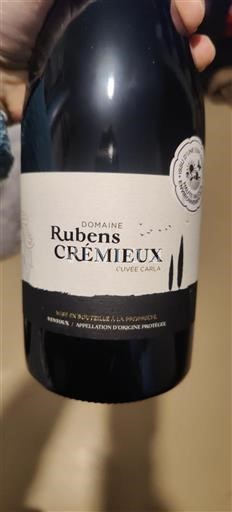 Údolí Rhôny Ventoux Domaine Rubens Crémieux Carla Neročník