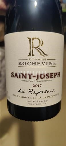 Rhônetal Saint-Joseph Domaine Rochevine Le Reposoir 2017