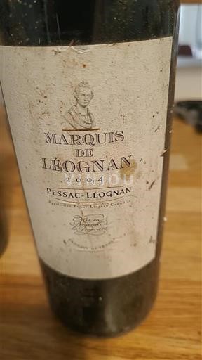 Bordeaux Pessac-Léognan Marquis De Léognan 2004