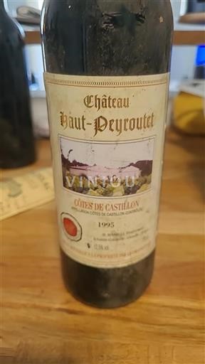 Bordeaux Nespecifikováno Château Haut-peyroutet 1995