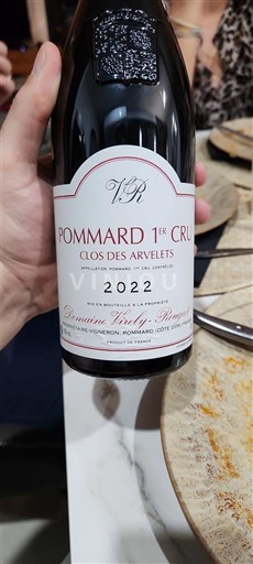 Borgoña No especificado Premier Cru Domaine Virelyrougeot Clos des Arvelets 2022