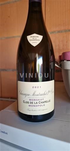 Borgogna Non specificato Premier Cru Domaine La Vougeraie Clos de la Chapelle Monopole 2021