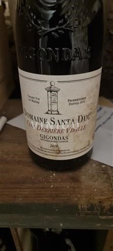 Rona dolina Gigondas Domaine Santa Duc Clos Derrière Vieille 2018