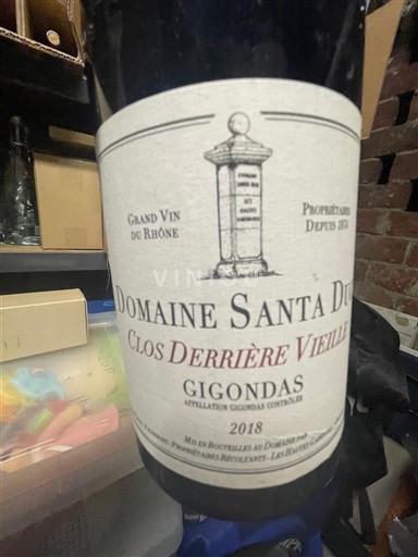 Rhônevallei Gigondas Domaine Santa Duc Clos Derrière Vieille 2018