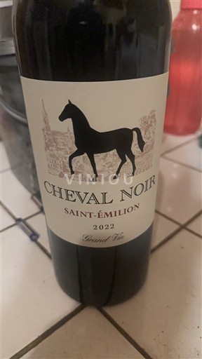 Bordeaux Saint-Émilion Cheval Noir 2022