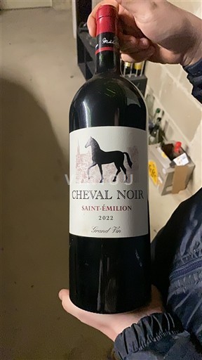 Bordeaux Saint-Émilion Cheval Noir 2022