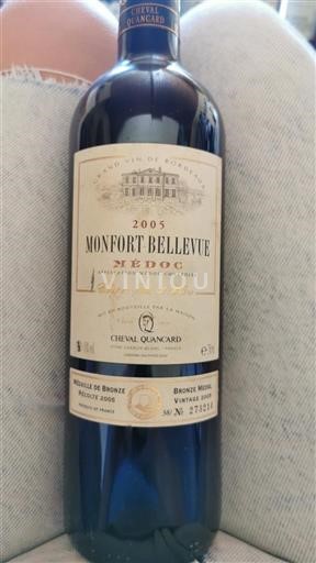 Bordeaux Médoc Monfortbellevue 2005