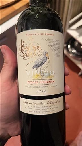 Burdeos Pessac-Léognan Le Bec En Sabot 2022