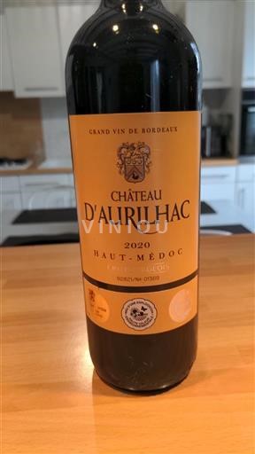 Bordeaux Haut-Médoc Château Aurilhac 2020