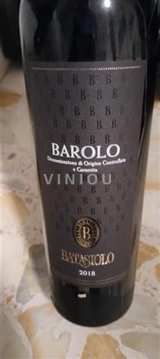 Piedmont Wines Barolo Beni Di Batasiolo 2018