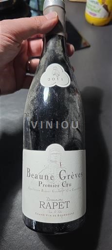 Burgund Nicht spezifiziert Premier Cru Domaine Rapet 2011