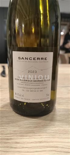 Valle della Loira Sancerre Scea Millérioux Georges & Fils 2023