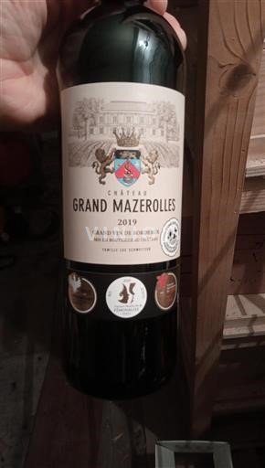 Bordéus Château Grand Mazerolles 2019