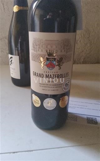 Bordeaux Château Grand Mazerolles 2019