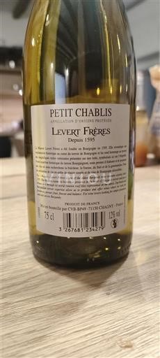 Borgogna Petit-chablis Levert Frères Senza annata