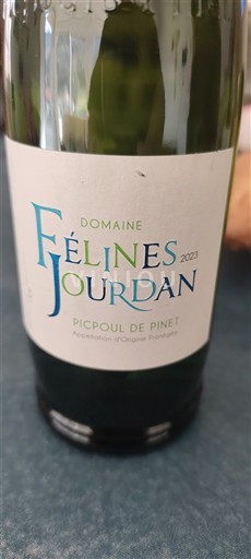 Languedoque Picpoul-de-Pinet Félines Jourdan 2023