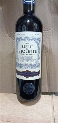 Bordeaux Moulis-en-Médoc Esprit De Violette 2022
