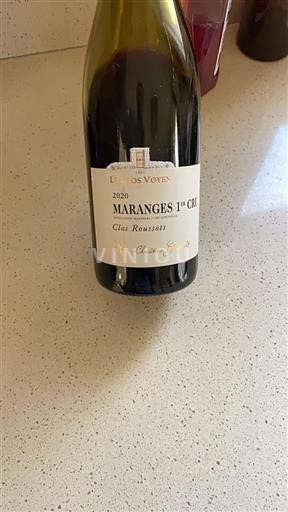 Burgundija Ni doloceno Premier Cru Le Clos Voyen Clos Roussots 2020