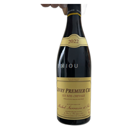 Burgundija Givry Premier Cru Michel Sarrazin Et Fils Les Bois Chevaux 2022