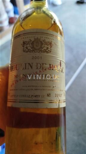 Southwest Monbazillac Moulin De Beauce 2001