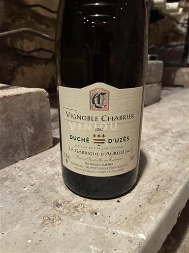 Rhônen laakso Duché d'Uzès Vignoble Chabrier La Garrigue d'Aureillac 2023