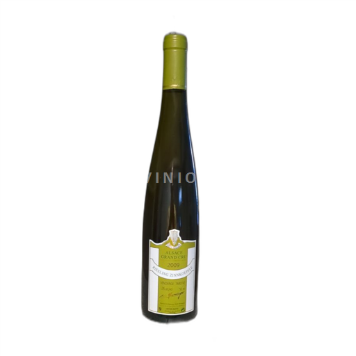 Alsasko Ryzlink Domaine Eric Rominger Riesling Zinnkoepfle vendanges tardives 2009