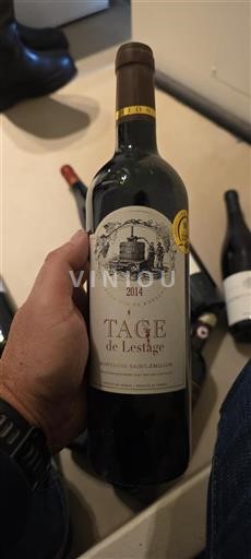 Burdeos Montagne-Saint-Émilion Château Lestage Tage 2014