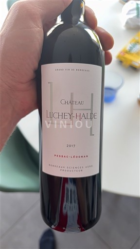 Bordeaux Pessac-Léognan Château Lucheyhalde 2017
