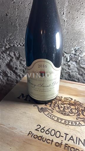 Burgundy Morey-Saint-Denis Odoul Coquard Aux Cheseaux 2016