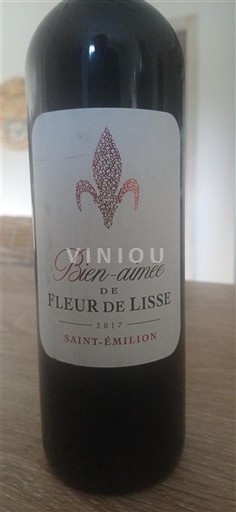 Bordeaux Saint-Émilion Château Fleur De Lisse Bien-aimée 2017