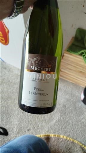 Alsace Clos Meckert Edel... Le Généreux Không niên vụ