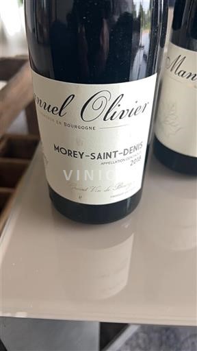 Burgundy Morey-Saint-Denis Manuel Olivier 2018
