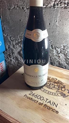 Burgundy Chambolle-Musigny Arnaud Germain 2018