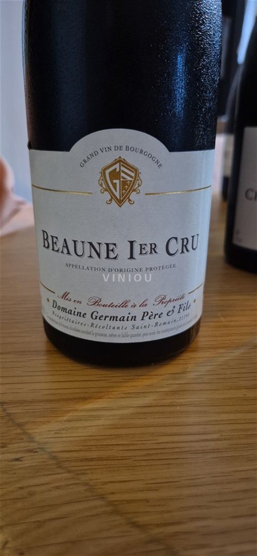 Borgogna Beaune Premier Cru Domaine Germain Père Et Fils 2018