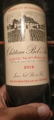 Bordeaux Lussac-saint-émilion Château Belair 2016