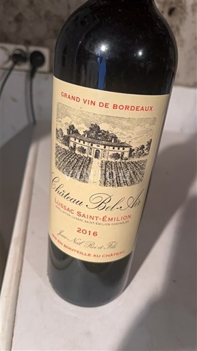 Bordeaux Lussac-saint-émilion Château Belair 2016