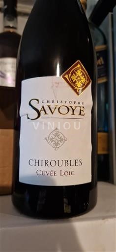 Beaujolais Chiroubles Domaine Christophe Savoye Loic Niet-geïntegreerd