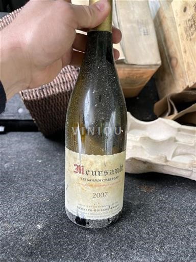 Bourgogne Meursault Bernard Boissonvadot Les Grands Charrons 2007