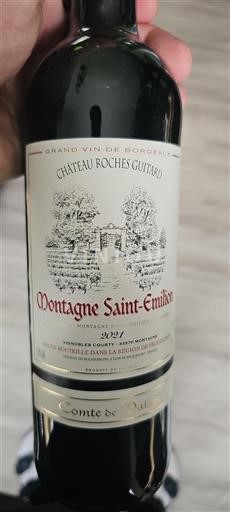 Bordéus Montagne-saint-émilion Château Roches Guitard Comte de Valois 2021