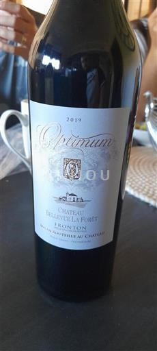 Lounais-Ranska Fronton Château Bellevue La Forêt Optimum 2019